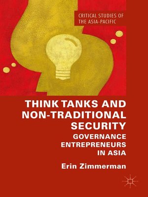 cover image of Think Tanks and Non-Traditional Security
